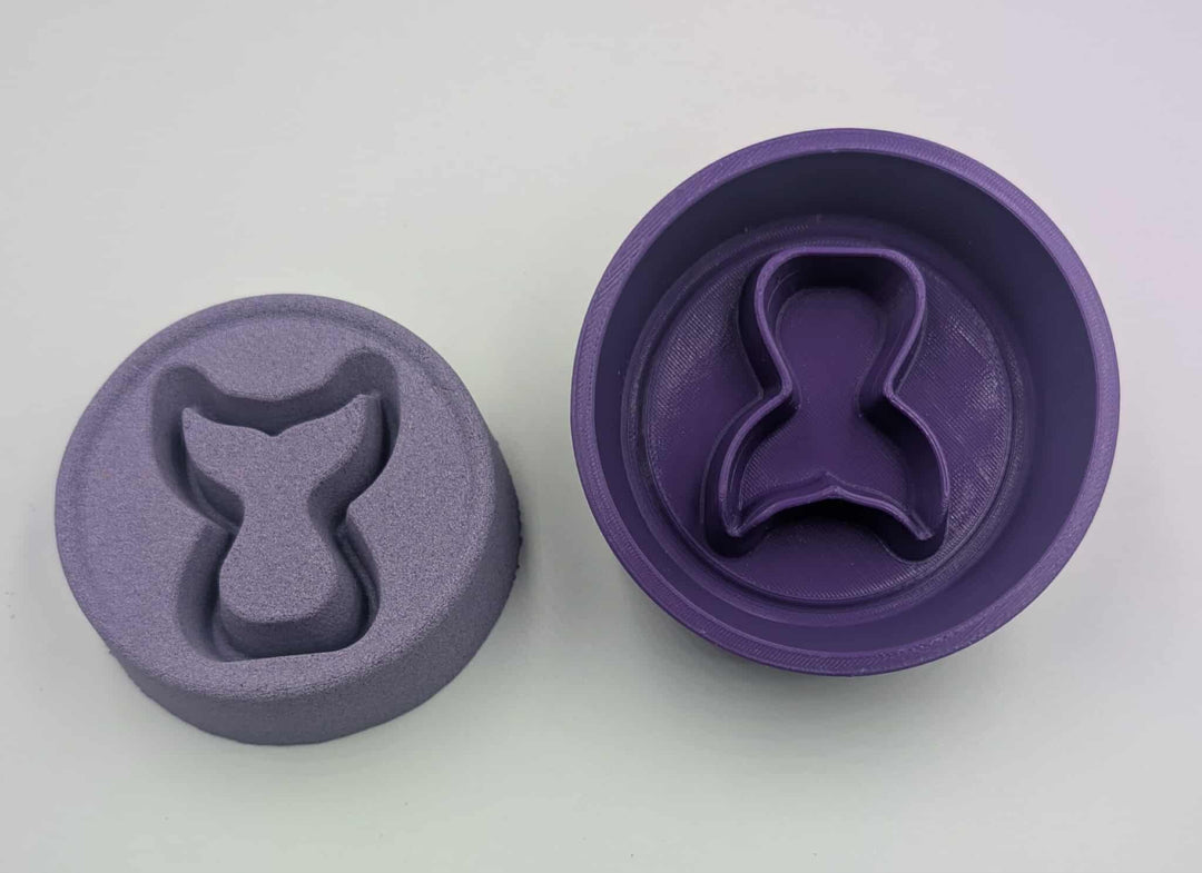 Mermaid Bath Dalgona Hybrid Bath Bomb Mold
