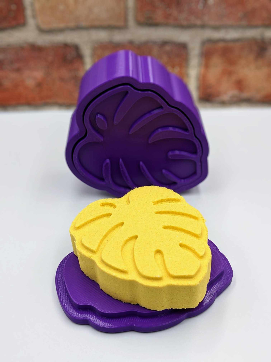 Monstera Leaf Plant Bath Bomb Mold