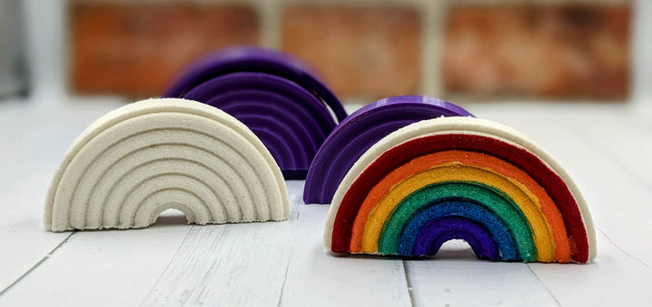 Rainbow Bath Bomb Mold