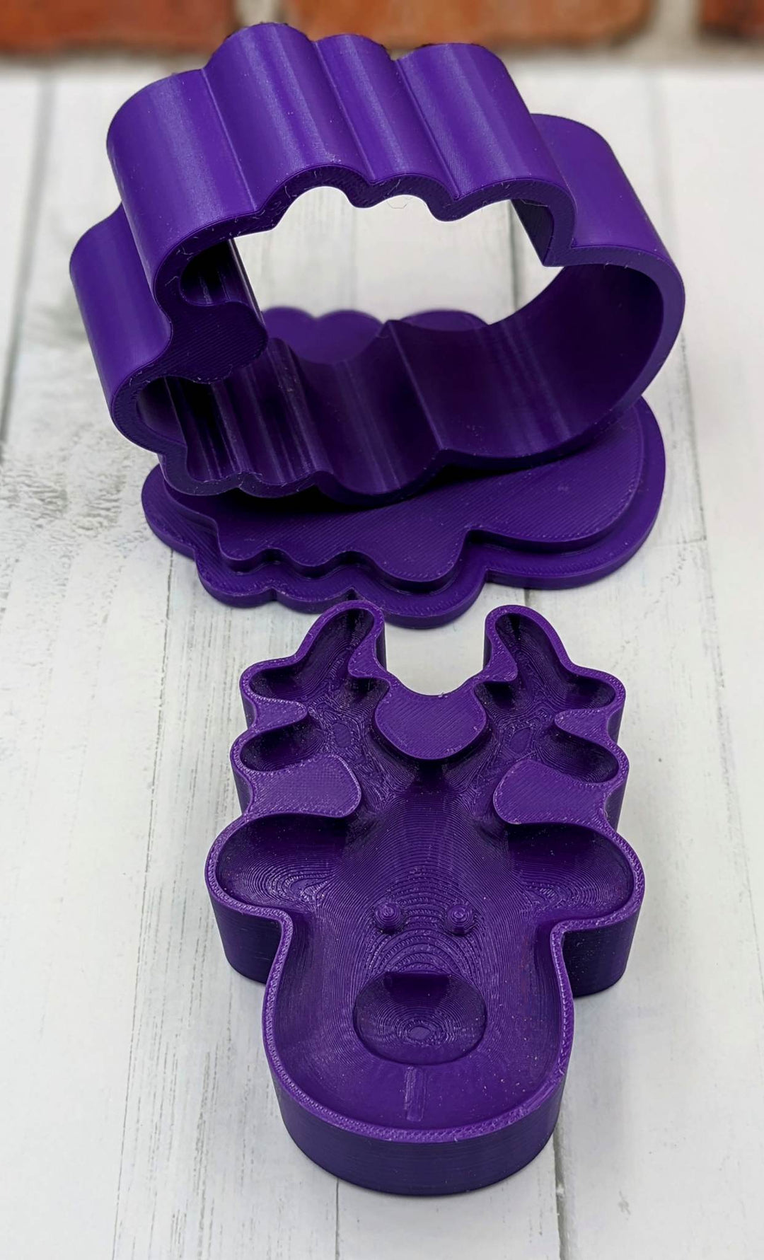Reindeer Bath Bomb Mold