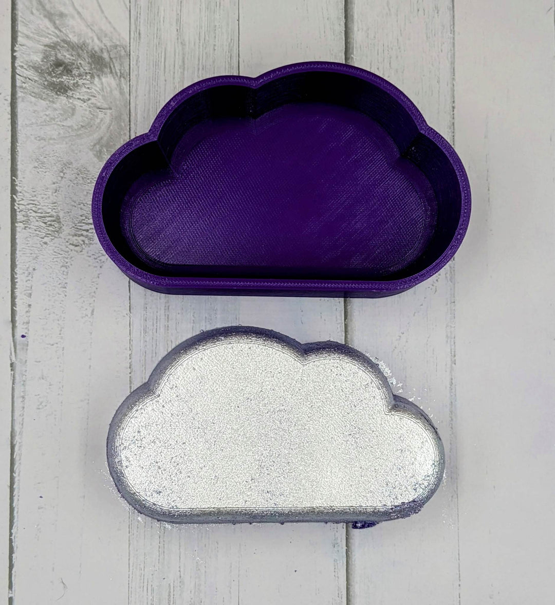 Cloud Hybrid Bath Bomb Mold