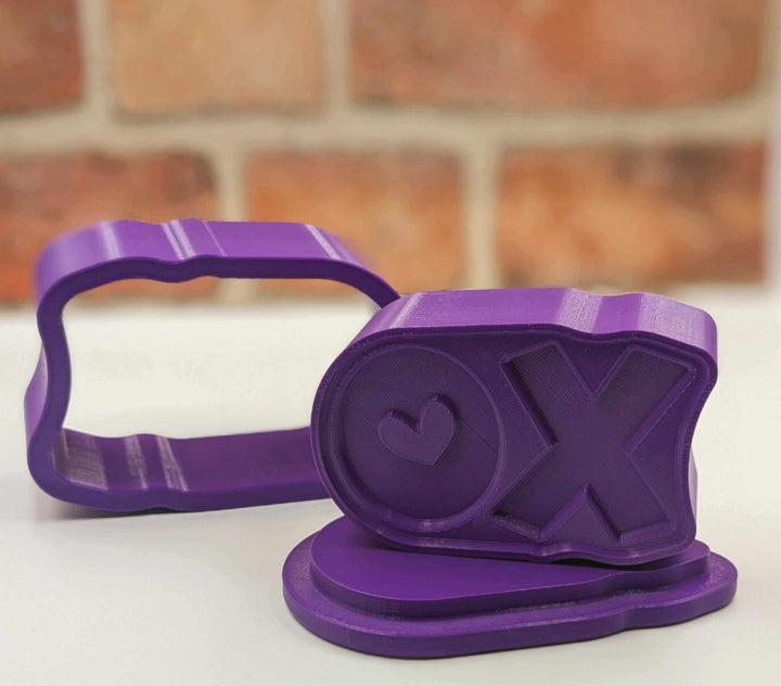 XO Cookie Bath Bomb Mold