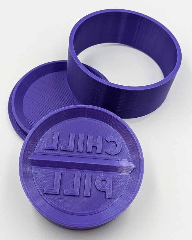 Chill Pill Bath Bomb Mold