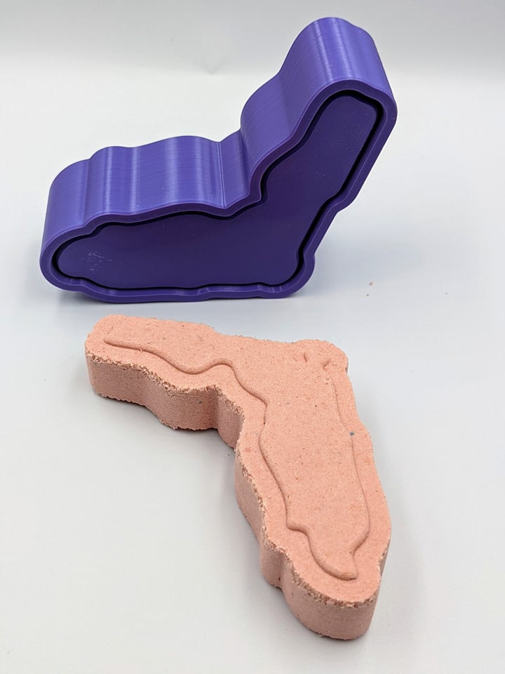 Florida State Bath Bomb Mold