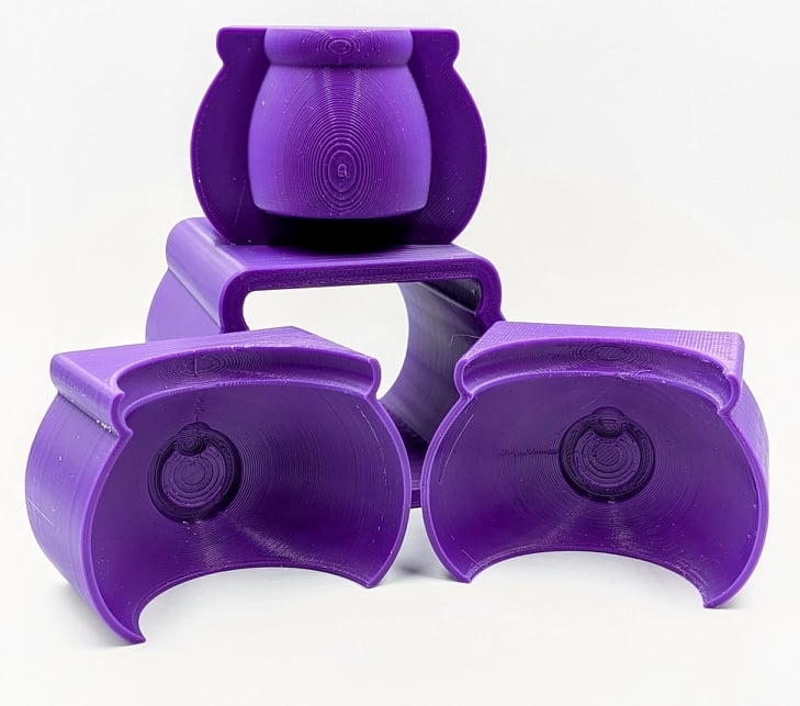 Cauldron Pot of Gold Bath Bomb Mold