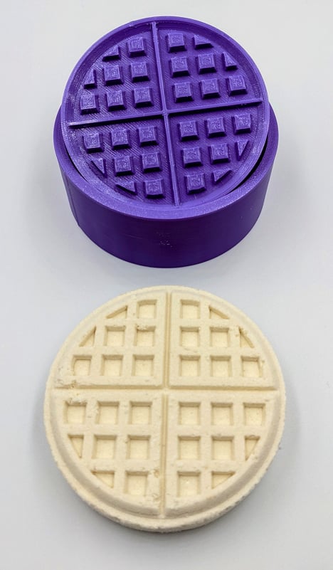 Waffle Bath Bomb Mold