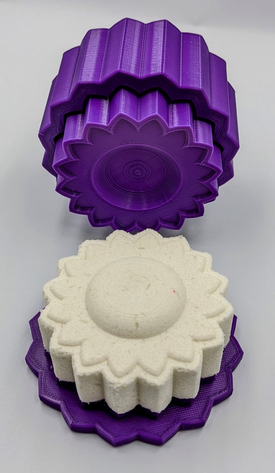 Sunflower Bath Bomb Mold