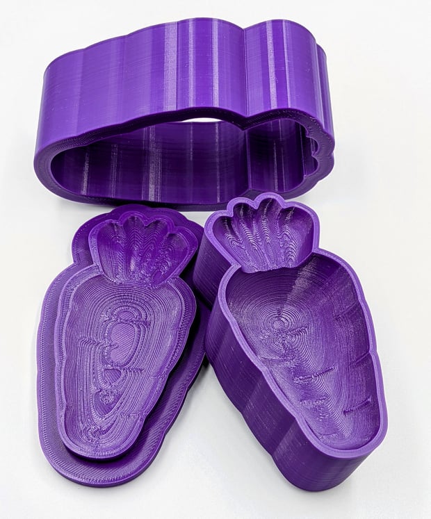 Carrot Bath Bomb Mold