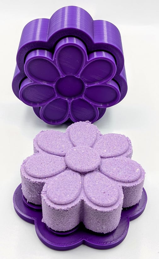 Daisy Bath Bomb Mold