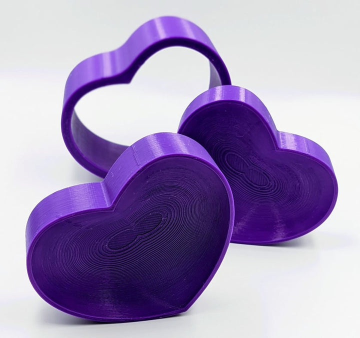 Heather's Heart Bath Bomb Mold