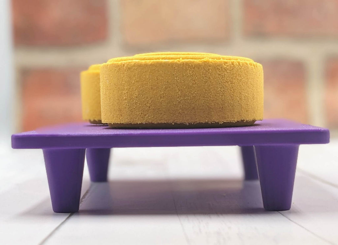 Extra Long Rectangle "Table For One" Bath Bomb Unmolding Plate