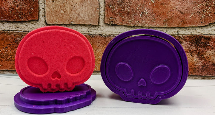 Skull Bath Bomb Mold