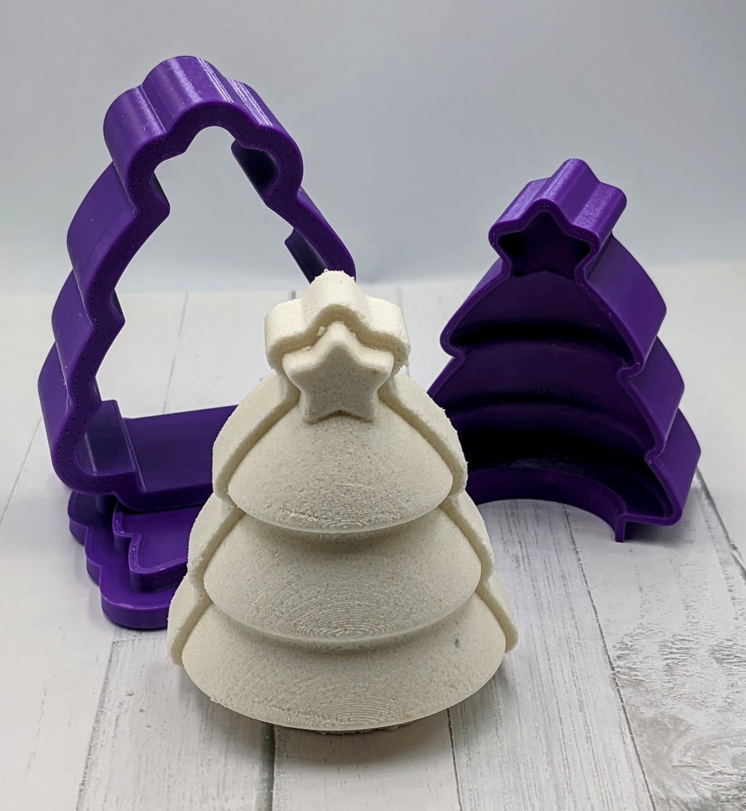 Christmas Tree Bath Bomb Mold Chunkadust