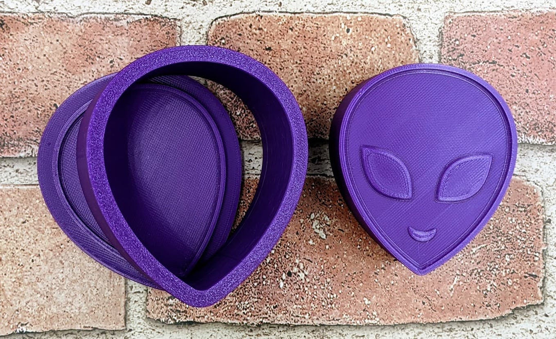 Alien Head Bath Bomb Mold
