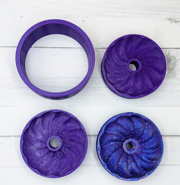 Spiral Donut Bath Bomb Mold