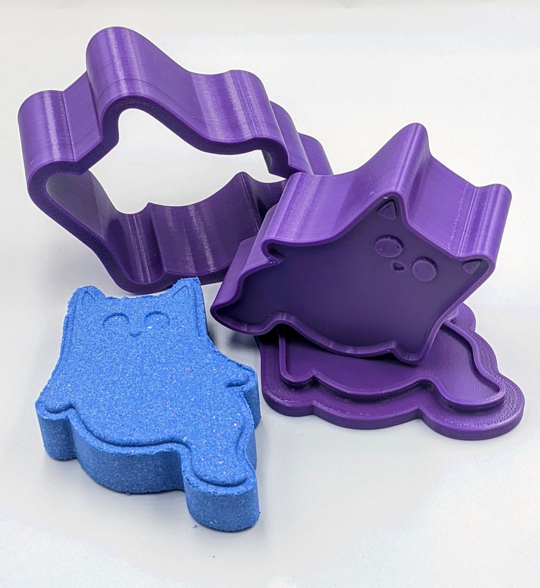 Ghost Cat Bath Bomb Mold