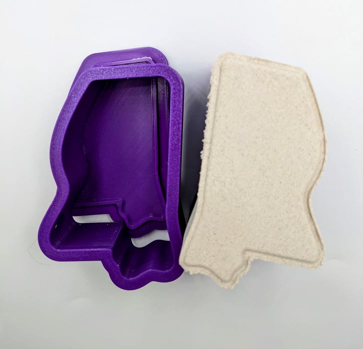 Mississippi State Bath Bomb Mold