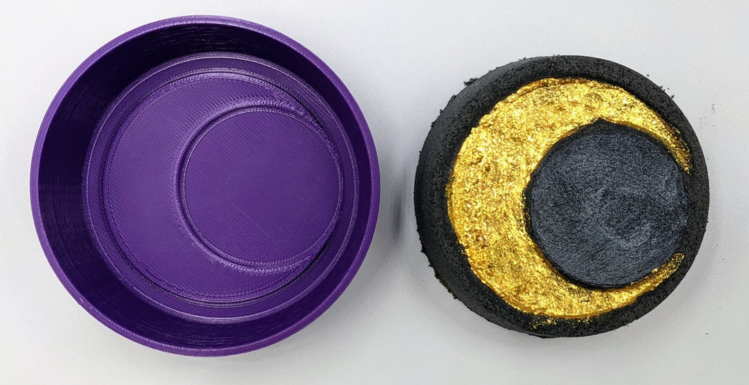 Moon Hybrid Bath Bomb Mold