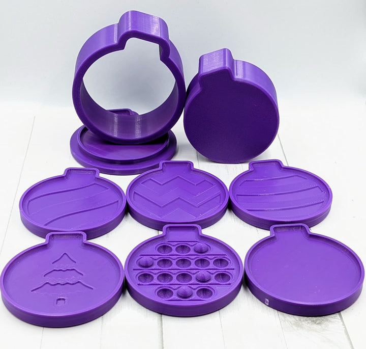 Christmas Ornament Set Bath Bomb Mold