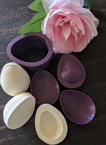 3-in-1 Egg Bath Bomb Mold