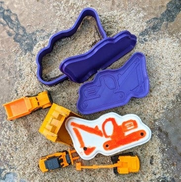 Excavator Bath Bomb Mold