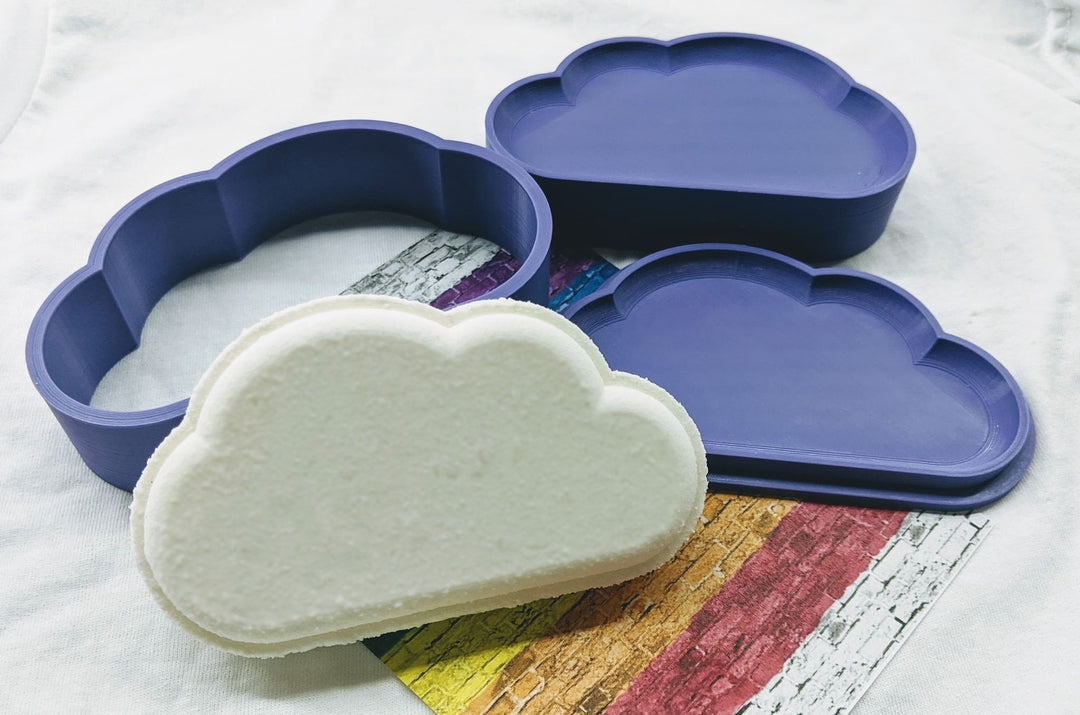 Cloud Bath Bomb Mold
