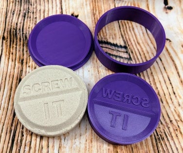 Screw It Pill Bath Bomb Mold