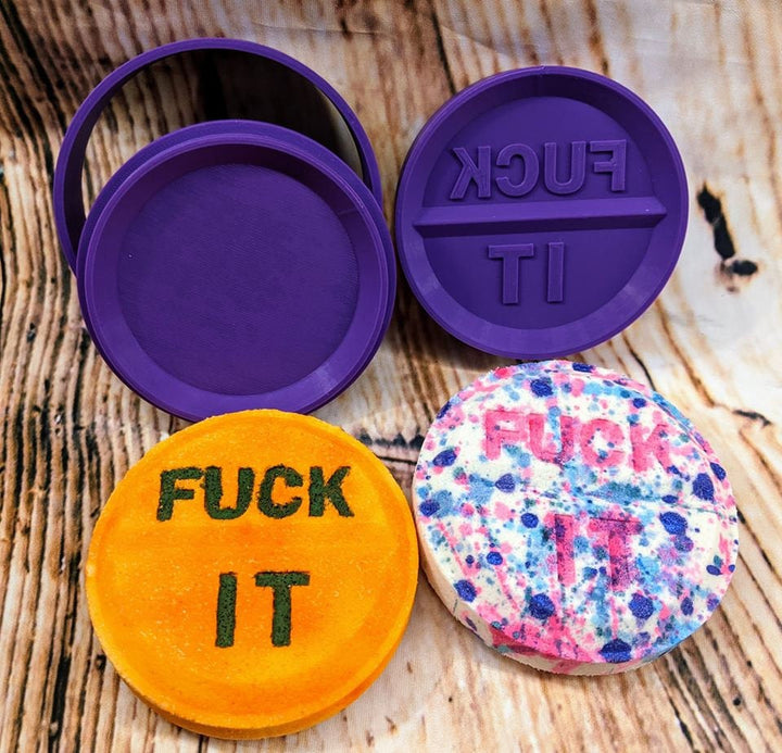 Fuck It Bath Bomb Mold