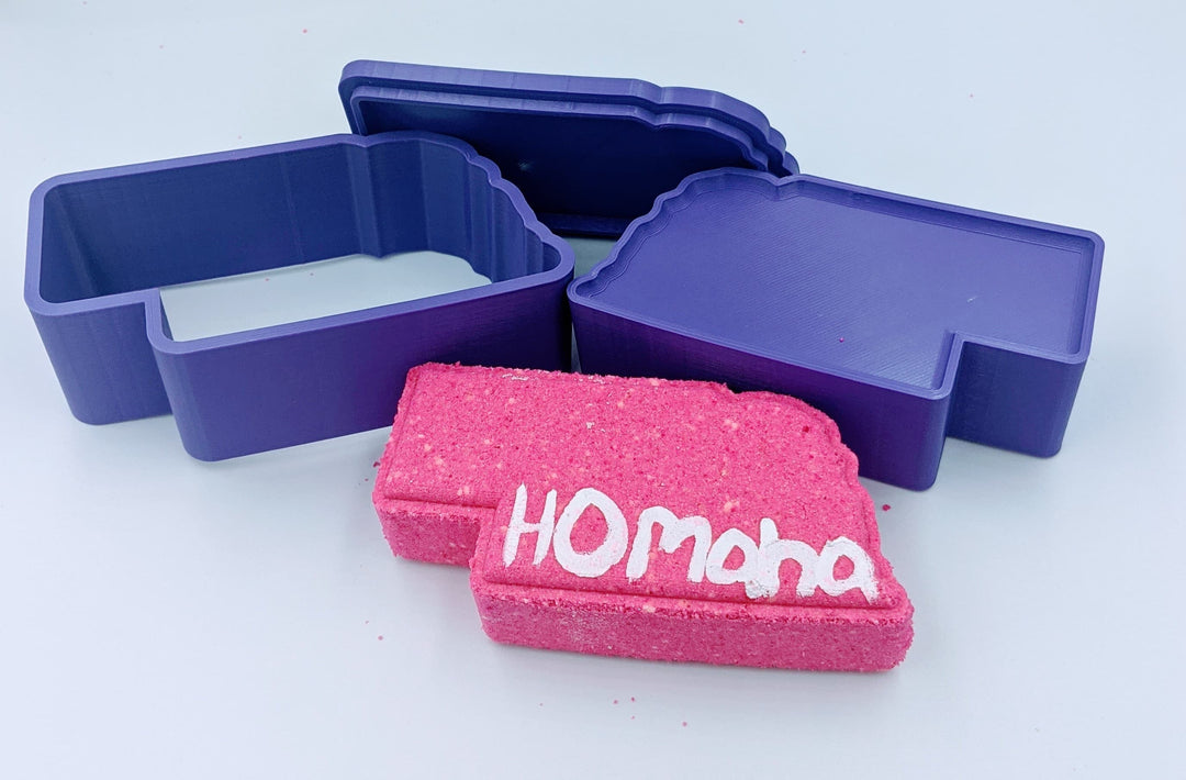 Nebraska State Bath Bomb Mold