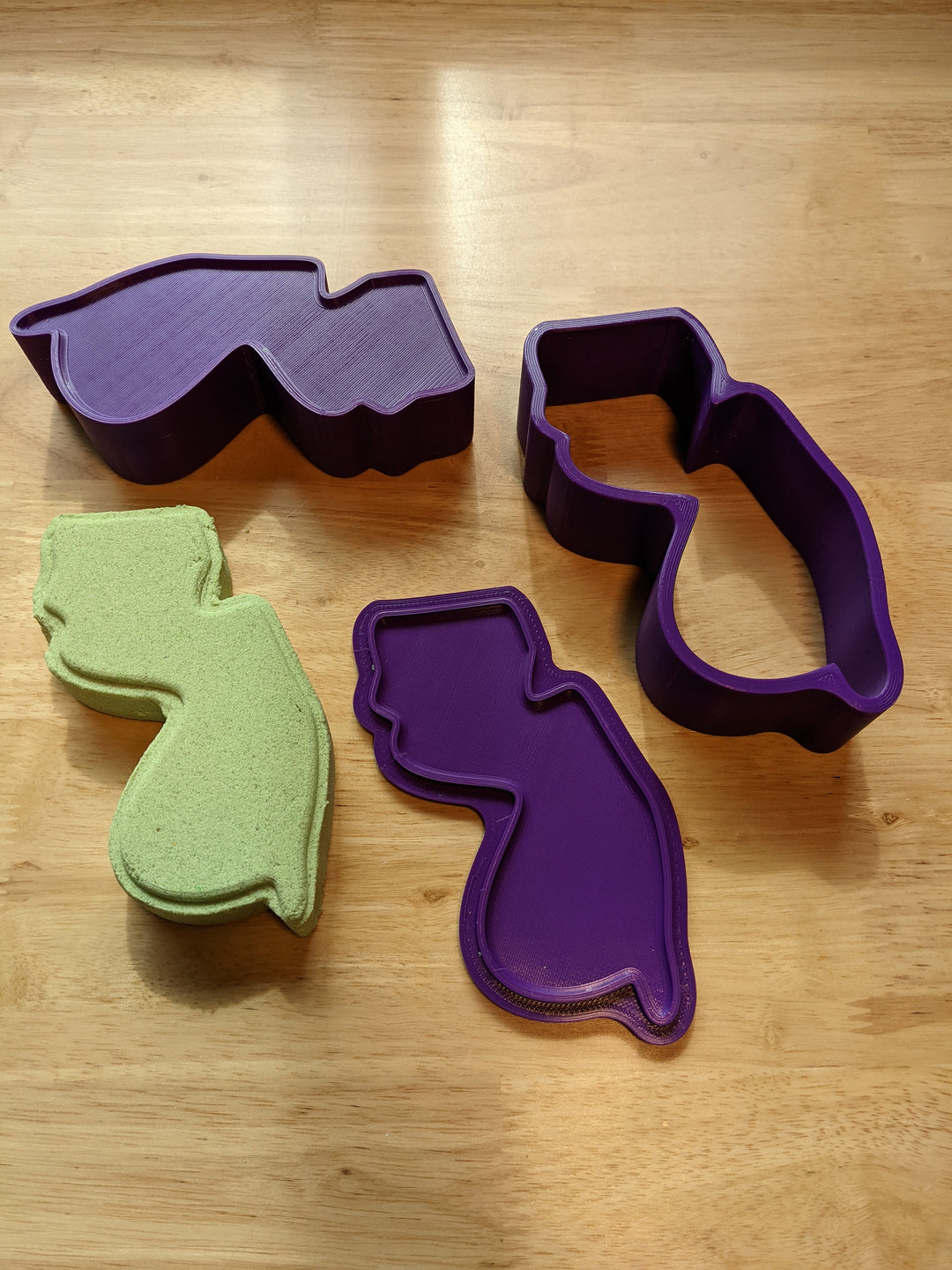 New Jersey State Bath Bomb Mold