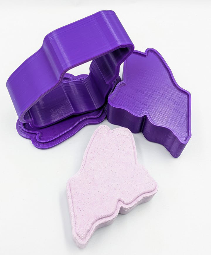 Maine State Bath Bomb Mold