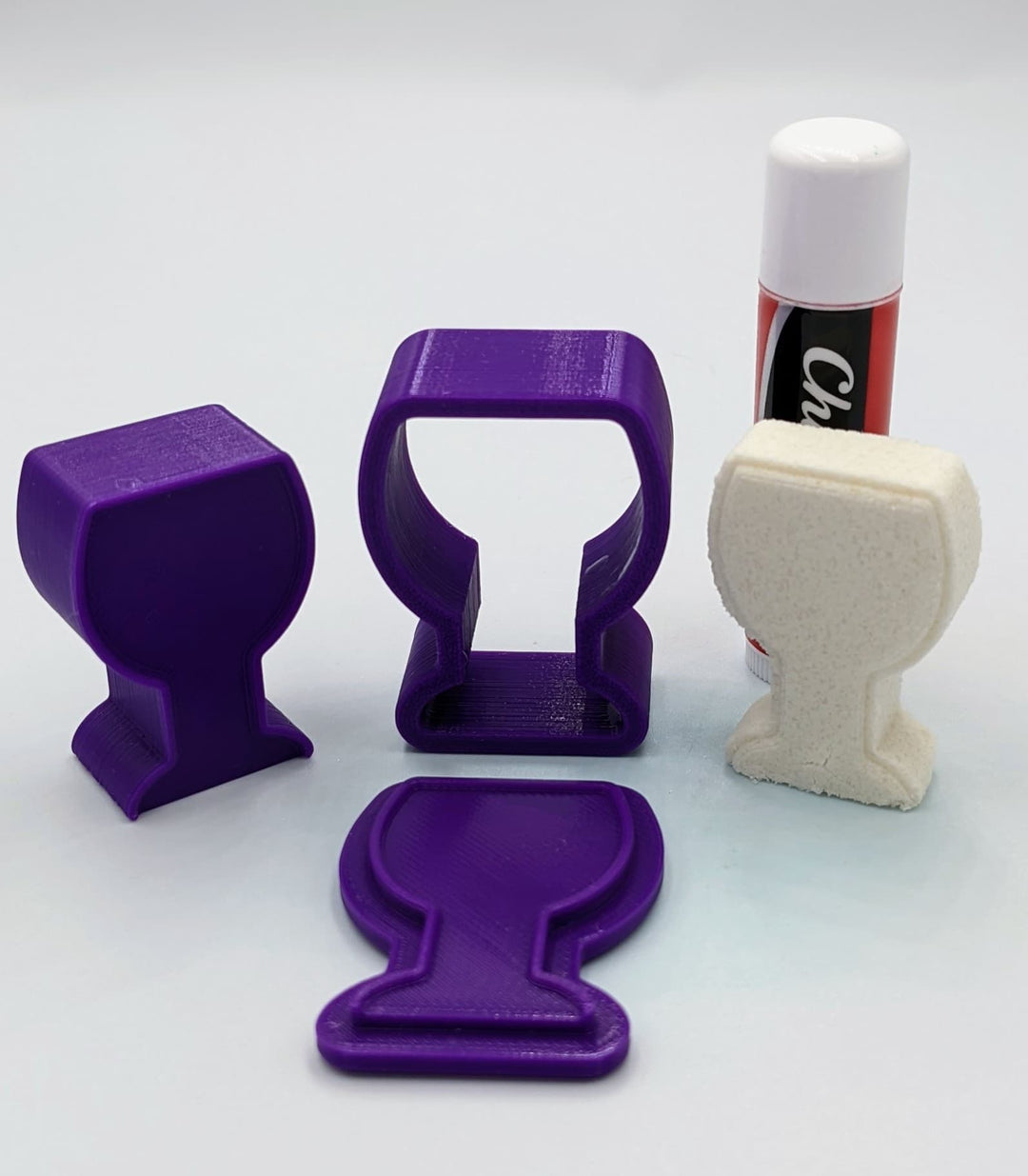 Mini Wine Glass Bath Bomb Mold