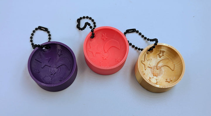 Space Sphere Keychain x10