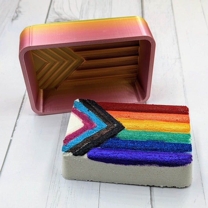 Progress Pride Flag Hybrid Bath Bomb Mold