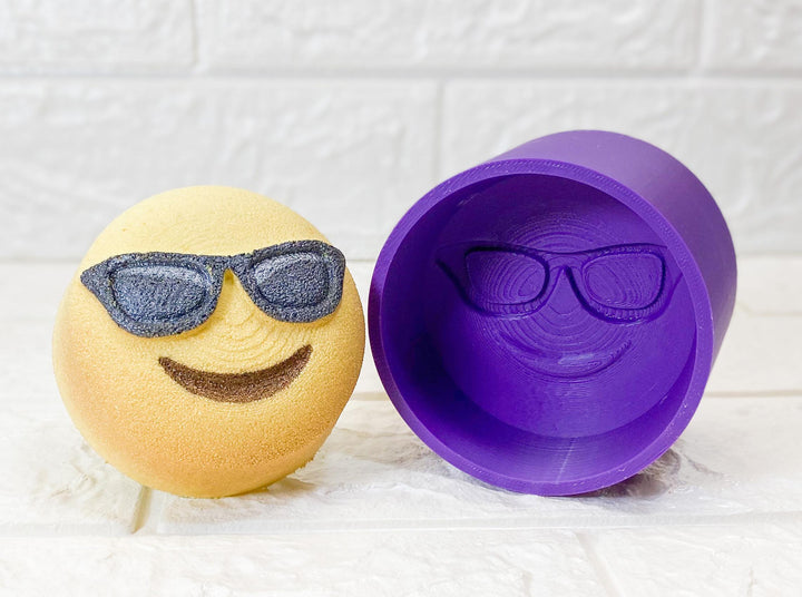 HYBRID Glasses Emoji Bath Bomb Mold