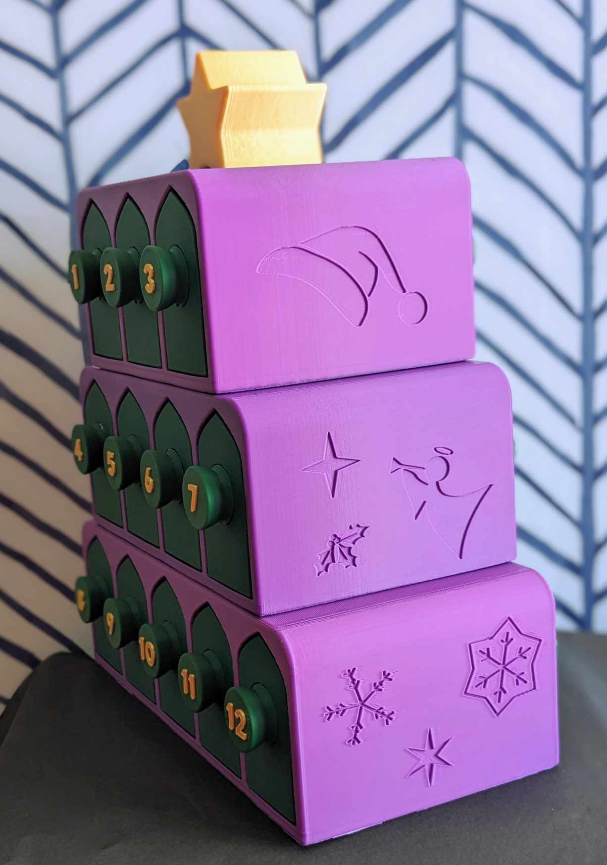 24 Day Advent Calendar Bath Bomb Mold Set STL Files Chunkadust 24-day-advent-calendar-bath-bomb-mold-set-stl-files-chunkadust