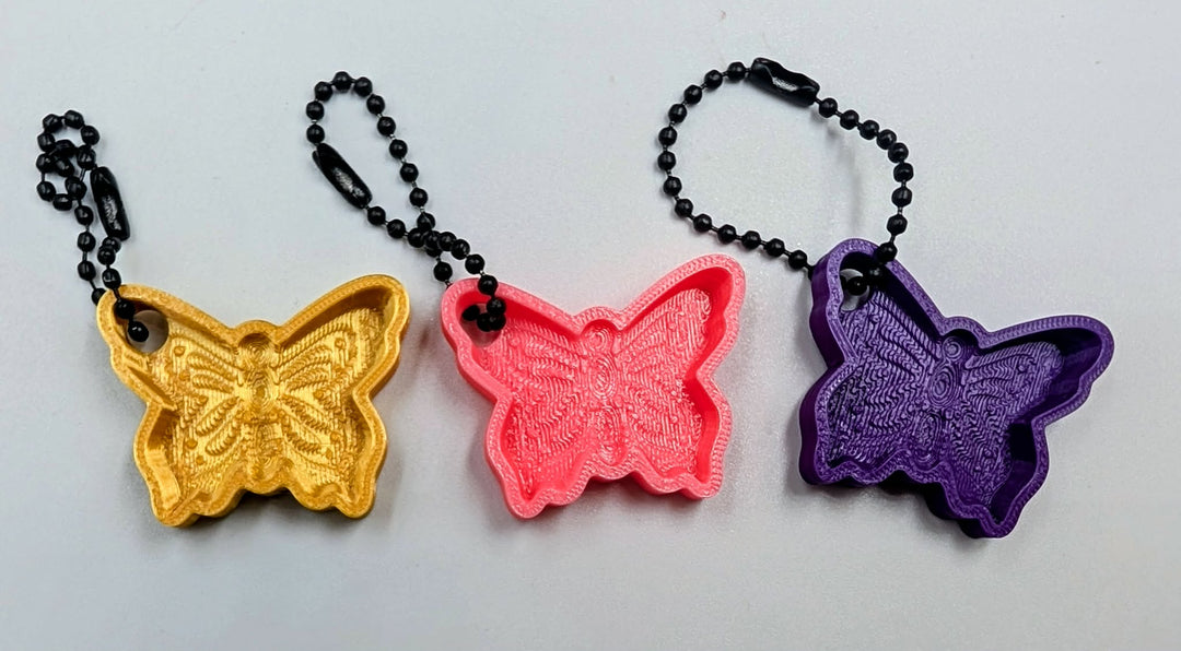 Butterfly Keychain x10