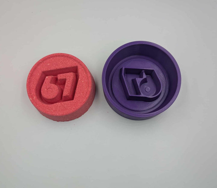 67 Bath Dalgona Hybrid Bath Bomb Mold