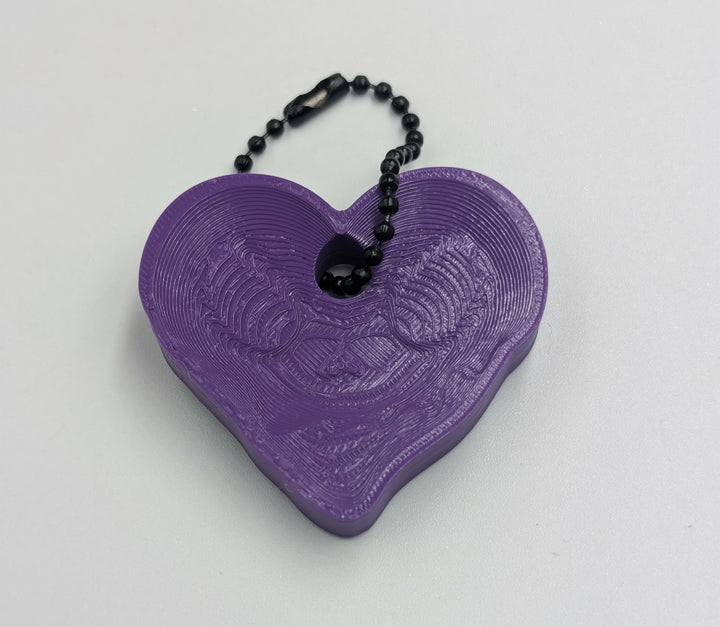 Poison Heart Keychain x10