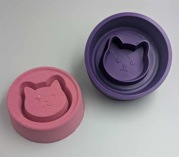 Cat Bath Dalgona Hybrid Bath Bomb Mold