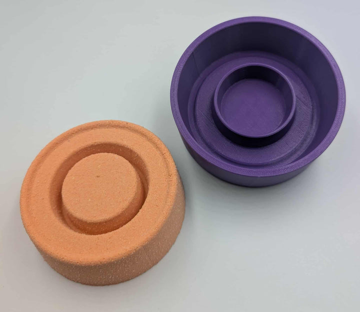 Circle Bath Dalgona Hybrid Bath Bomb Mold