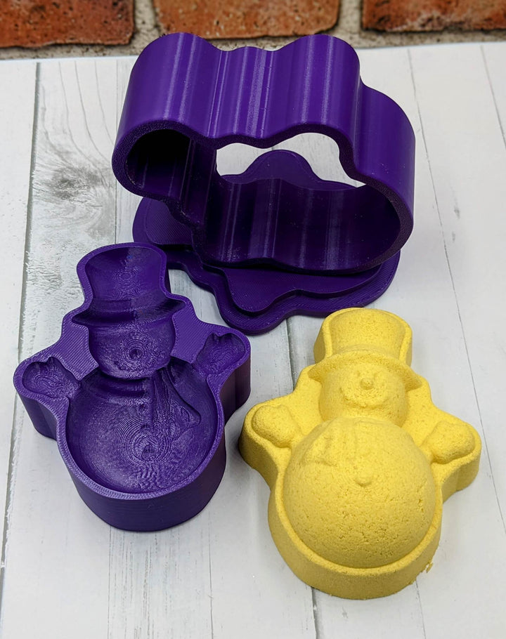 Snow Figure Bath Bomb Mold