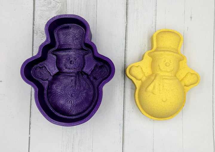 Snow Figure Hybrid Bath Bomb Mold