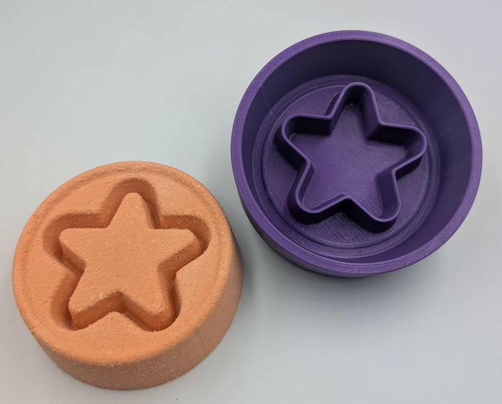 Star Bath Dalgona Hybrid Bath Bomb Mold