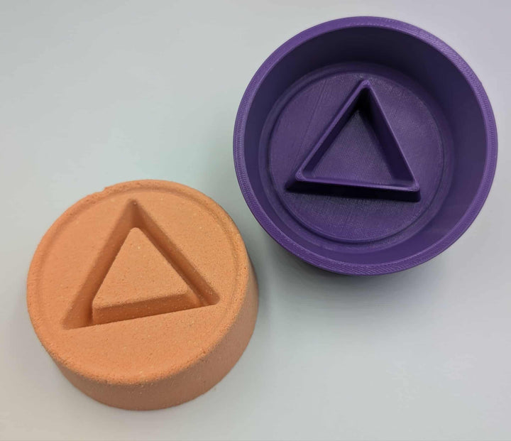 Triangle Bath Dalgona Hybrid Bath Bomb Mold