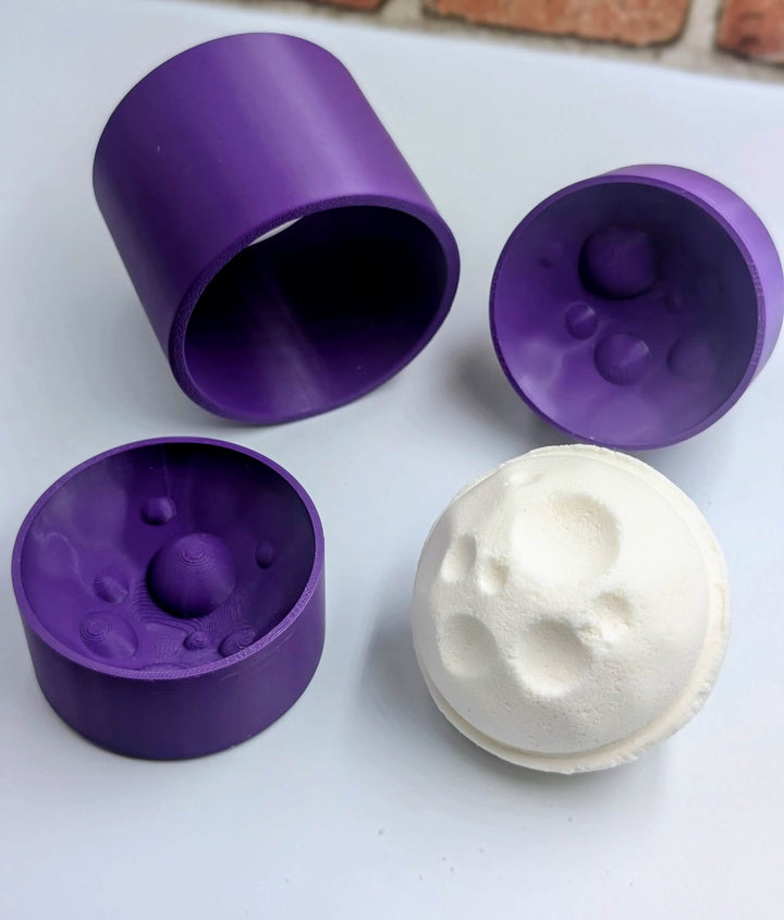 Crater Moon Bath Bomb Mold