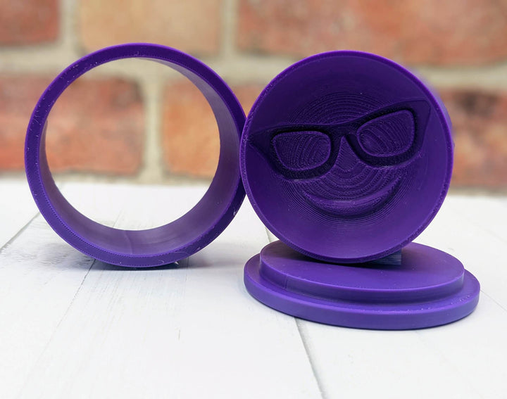 Glasses Emoji Bath Bomb Mold