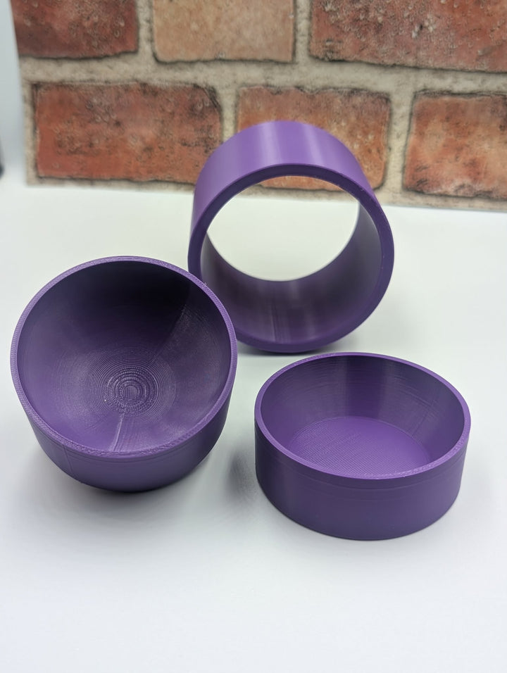 Sphere Flat Bottom Bomb Mold Round