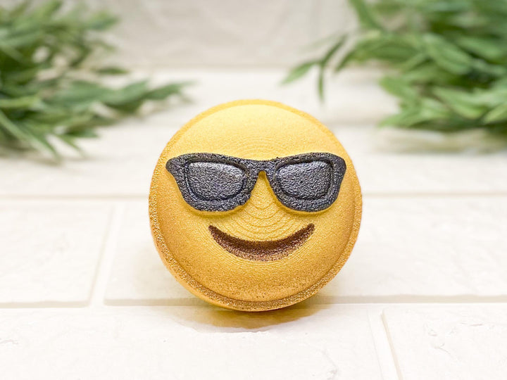 Glasses Emoji Bath Bomb Mold