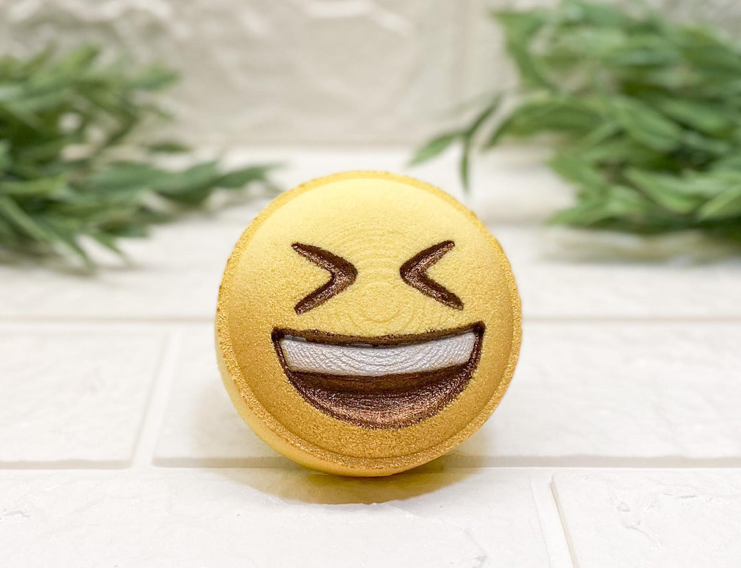 Laughing Face Emoji Bath Bomb Mold